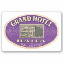 Grand Hotel Haifa Palestine