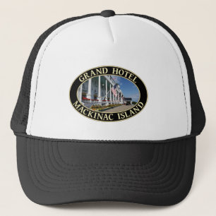 Grand Hotel on Mackinac Island, Michigan Trucker Hat