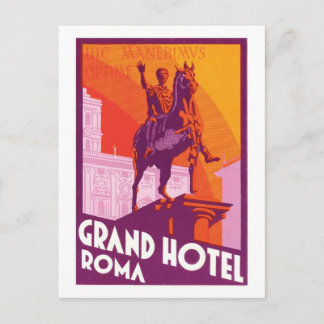 Grand Hotel Roma Postcard