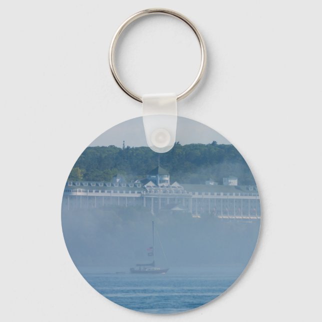 Grand Hotel Through The Fog Key Ring (Front)