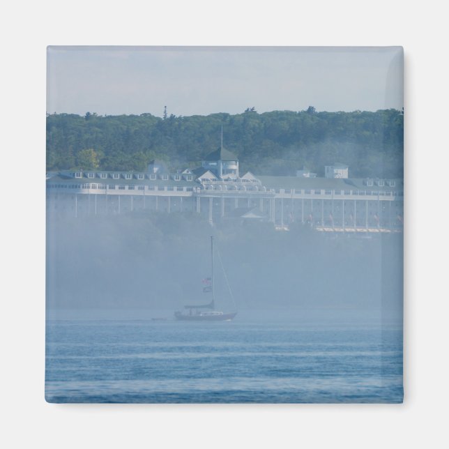 Grand Hotel Through The Fog Magnet (Front)