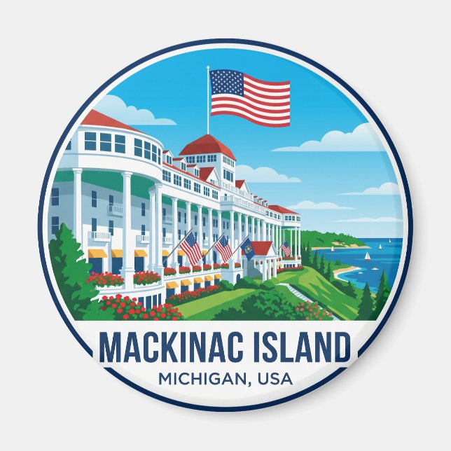 Grand Hotel USA Magnet (Front)