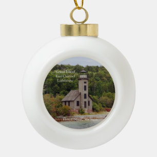 Grand Island East Channel Lighthouse ornament