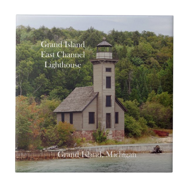 Grand Island East Channel Lighthouse tile (Front)
