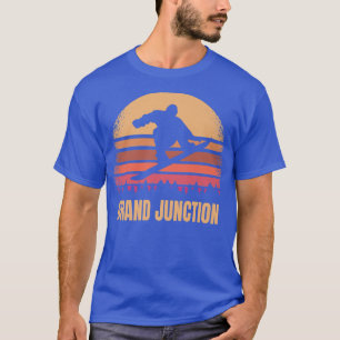 Grand Junction Colorado Snowboarding Outdoor Vinta T-Shirt