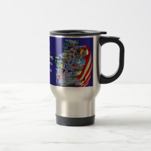 Grand Lake celebrates U.S. 250 with eagle Travel Mug