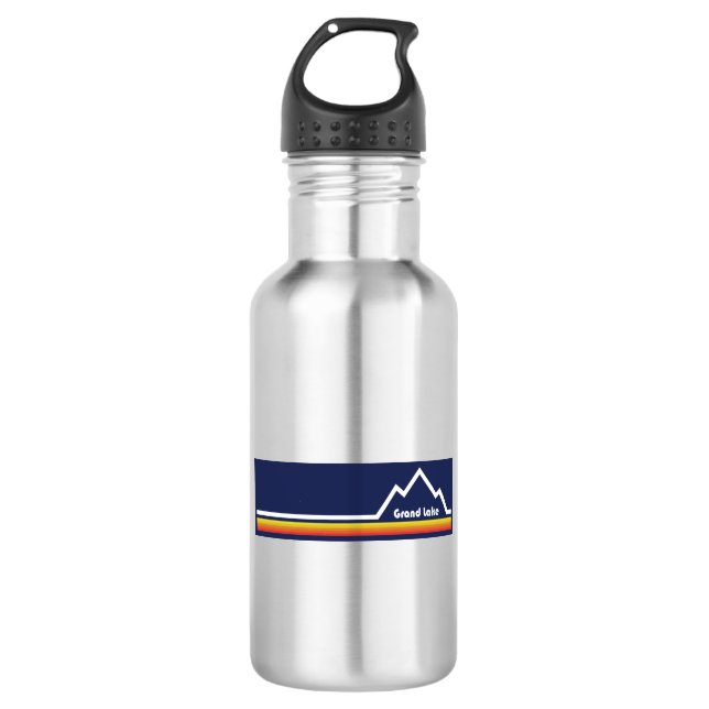 Grand Lake, Colorado 532 Ml Water Bottle (Front)