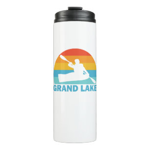 Grand Lake Colorado Kayak Thermal Tumbler