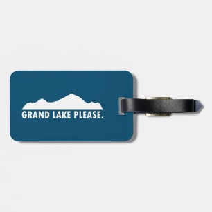 Grand Lake Colorado Please Luggage Tag