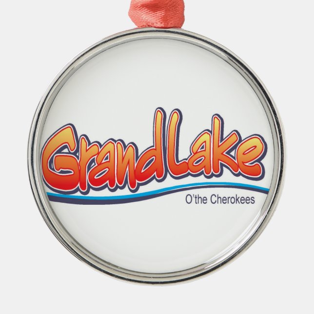 Grand Lake Ok ornament (Front)