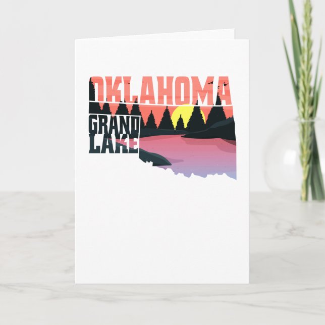 Grand Lake Oklahoma Card (Front)