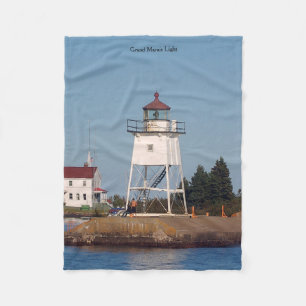 Grand Marais Light fleece blanket