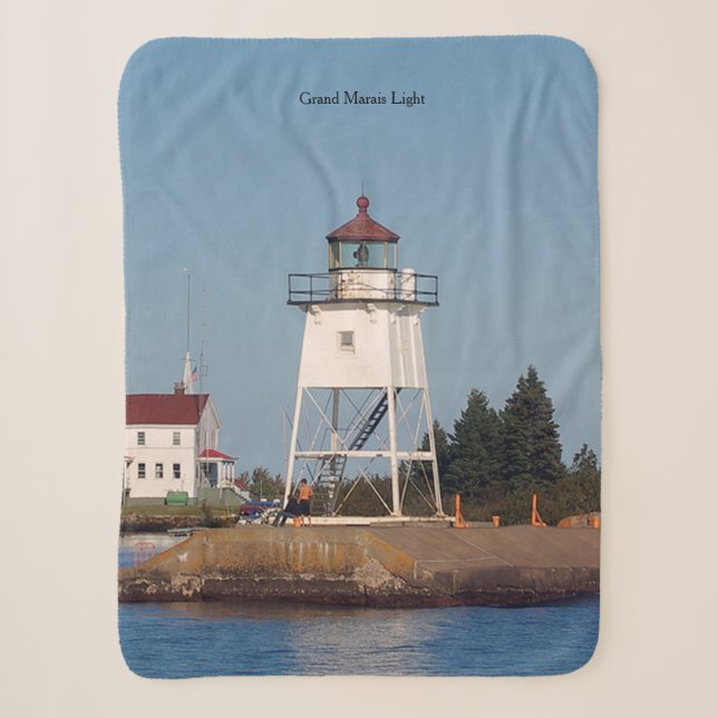 Grand Marais Light sherpa blanket (Front)