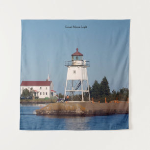 Grand Marais Light tapestry