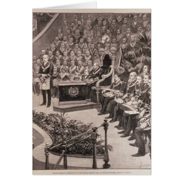 Grand Masonic Gathering in the Royal Albert (Front)