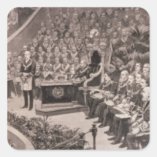 Grand Masonic Gathering in the Royal Albert Square Sticker