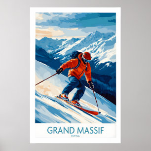 Grand Massif Poster France 1