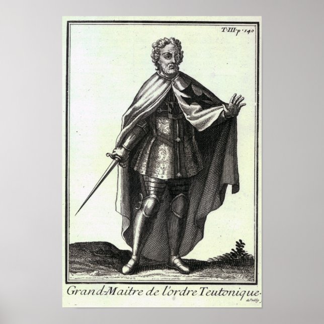 Grand Master of the Teutonic Order Poster (Front)