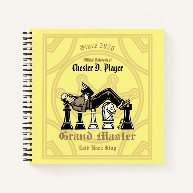 Grand Master Spiral Notebook (Front)