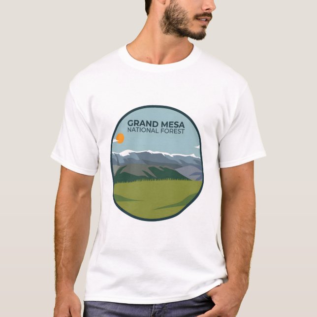 Grand Mesa National Forest T-Shirt (Front)