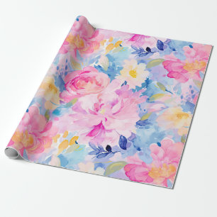 grand millennial wrapping paper