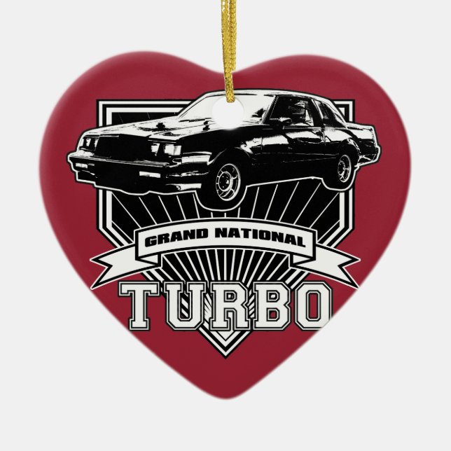 Grand National Ceramic Tree Decoration (Front)