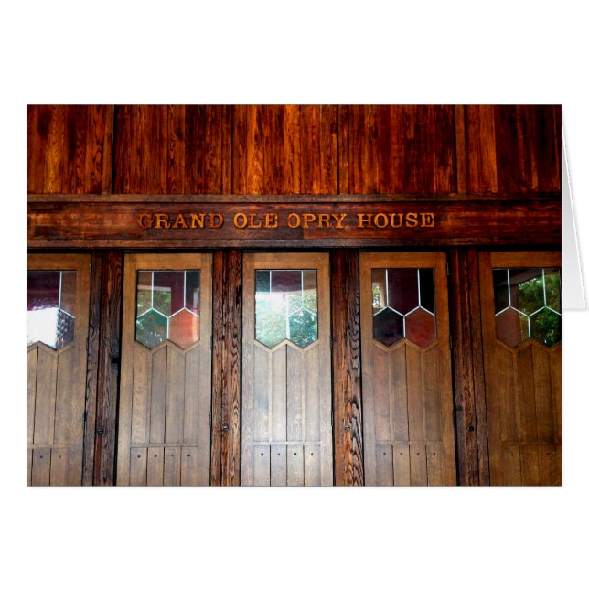 Grand Ole Opry House (Front Horizontal)