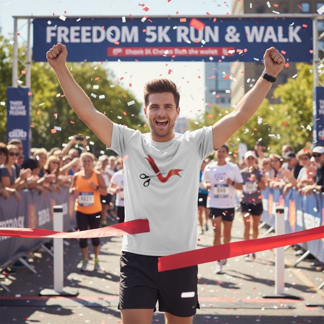 Grand Opening Celebration Scissors Cutting Ribbon  T-Shirt (Creator Uploaded)