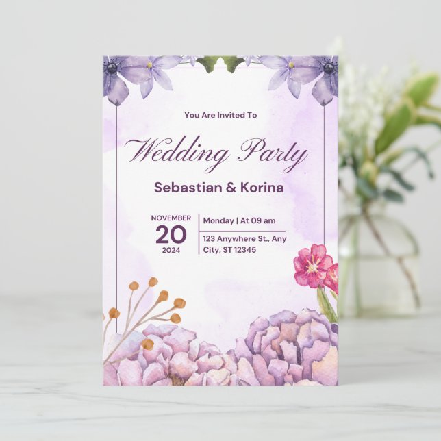 Grand Opening of MK Fashion Store Invitation (Standing Front)