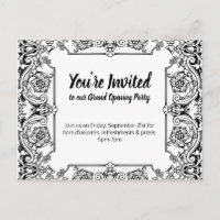 Grand Opening Party Invitation