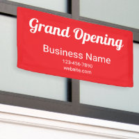 Grand Opening Script Business Name Phone No. Red