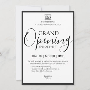 Grand Opening Special Event Invitation