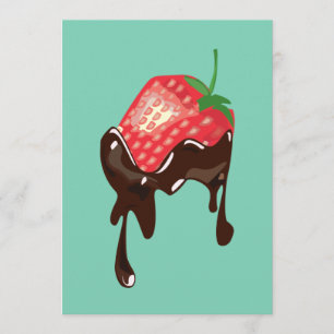 Grand Opening- Strawberry Invitation