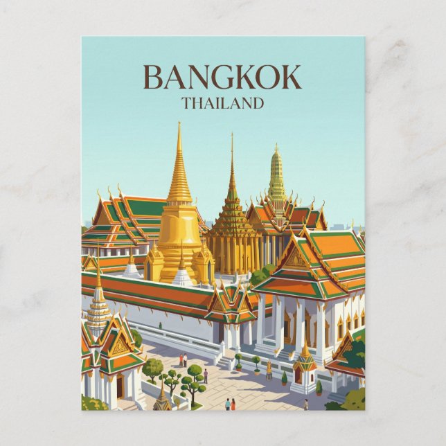 Grand Palace Thailand Postcard (Front)