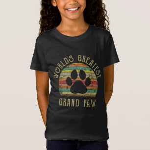 Grand Paw Dog Lover Grandpaw father's day T-Shirt