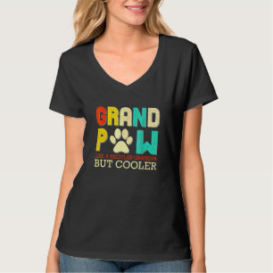 Grand Paw Like A Regular Grandpa But Cooler Dog T-Shirt