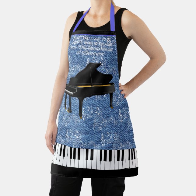 GRAND PIANO All-Over Print Apron (Insitu)