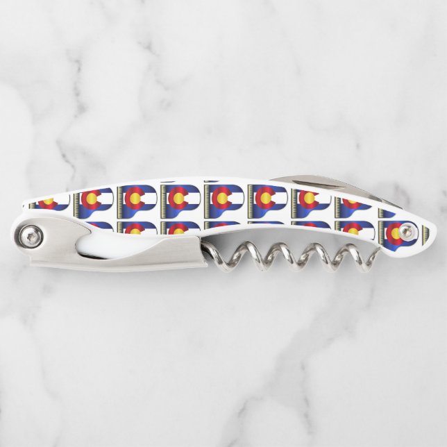 Grand Piano Colorado Flag Corkscrew (Front)
