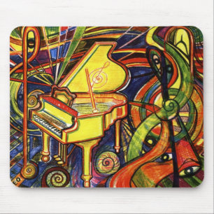 Grand Piano Mouse Pad