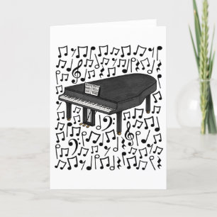 Grand Piano Musical Notes Pianist Musician