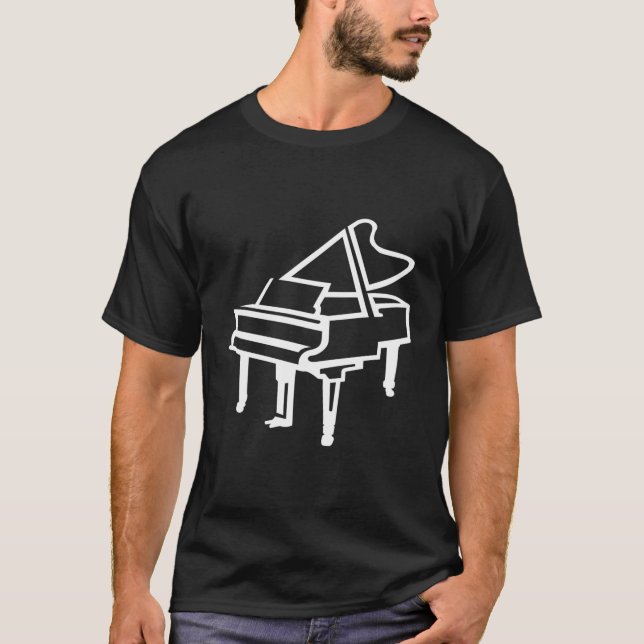 Grand Piano T-Shirt (Front)