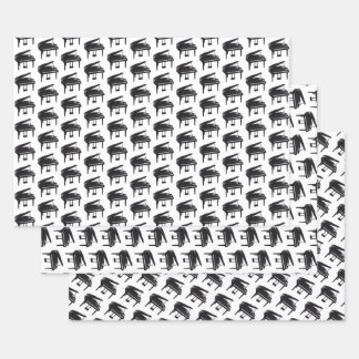 Grand Piano Tiled Pattern Wrapping Paper Sheet