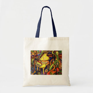 Grand Piano Tote Bag