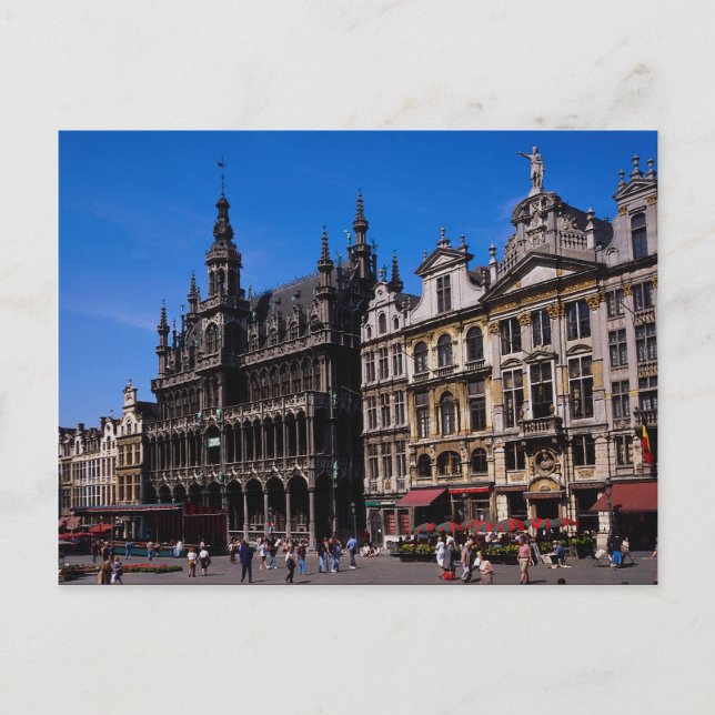 Grand Place, Brussels, Belgium Postcard (Front)