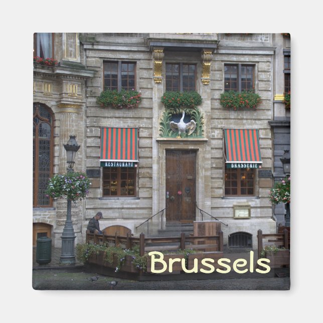 Grand Place, Brussels Magnet (Front)