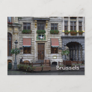 Grand Place, Brussels Postcard