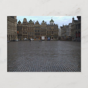Grand Place, Brussels Postcard