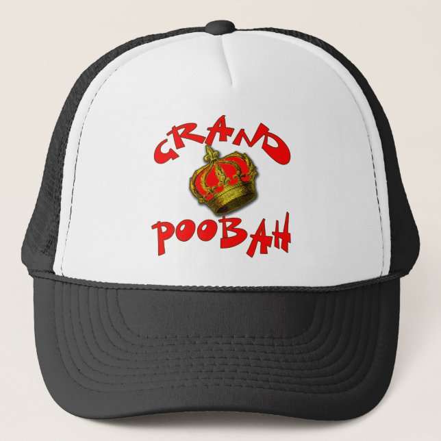 Grand Poobah with Crown Products Trucker Hat (Front)