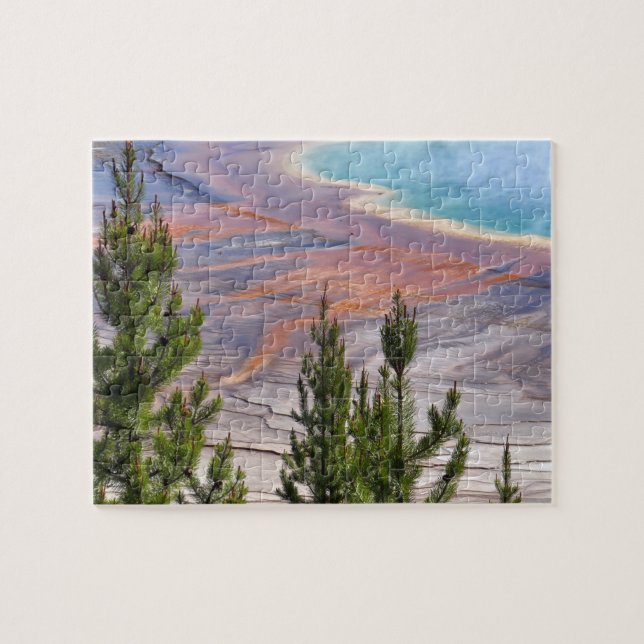 Grand Prismatic Overlook Jigsaw Puzzle (Horizontal)