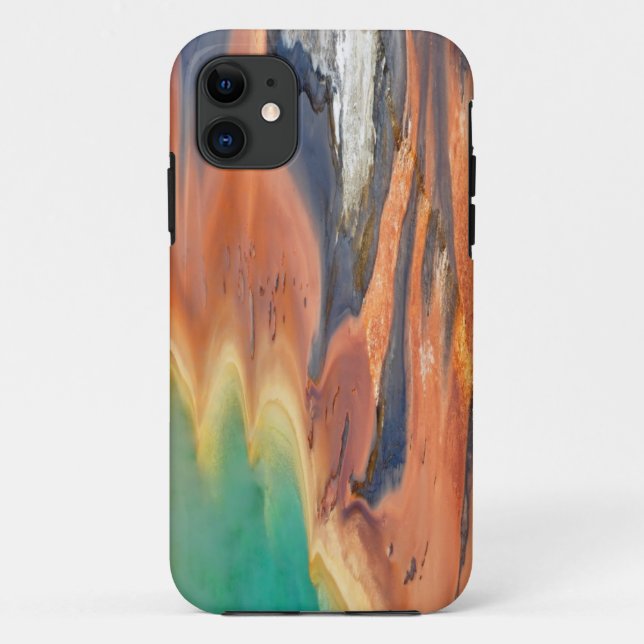 Grand Prismatic Spring Runoff Case-Mate iPhone Case (Back)